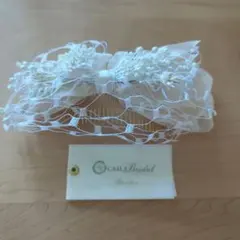 CA4LA Bridal ヘッドドレス 花飾り付き