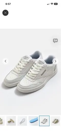 Reebok スニーカー ホワイト