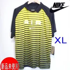 ヒカリエ様用(メンズXL)ナイキNike AIR ストライプジャージーポロシャツのサムネイル