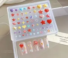 ネイルパーツ用 シリコンモールド 星 ハート 3Dレジン型