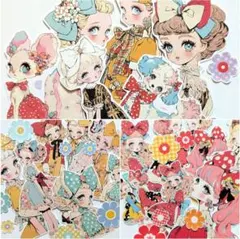 コラージュ 素材シート ダイカット rio_ykr様 unichoco様27