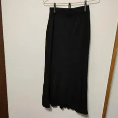 AZUL by MOUSSY ブラックロングスカート Sサイズ