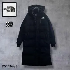 ☆人気　ノースフェイス　ロングダウンコート　ブラッXS