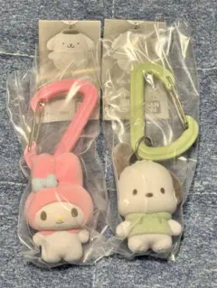 サンリオキャラクターズ カラフルカラビナマスコットチャーム 2個セット
