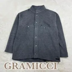 GRAMICCI グラミチ　フリースジャケット　ボア　Lサイズ　古着 グレー