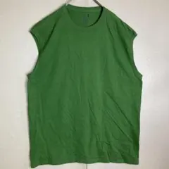 USA輸入　フルーツオブザルーム　無地タンクトップ　ノースリーブTシャツのサムネイル
