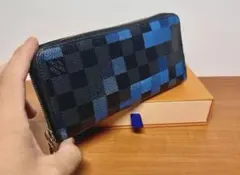 【正規品】ルイヴィトン　ダミエグラフィット　ピクセル　ヴェルティカルジップ長財布