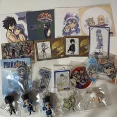 FAIRY TAIL ジュビア　グレイ　キーホルダー　フィギュア　コースター