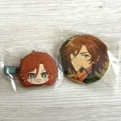 三毛縞 斑　前髪クリップ、缶バ