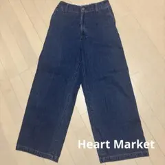 Heart Market ハートマーケット　ワイドデニムパンツ　Lのサムネイル