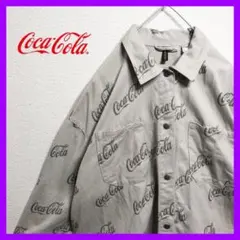コカコーラ Coca-Cola × H&M 総柄 ジャケット オーバーサイズ