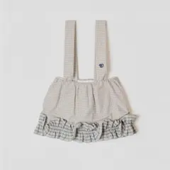 holiday CHECK RAFFLE STRAP MINI SKIRTのサムネイル