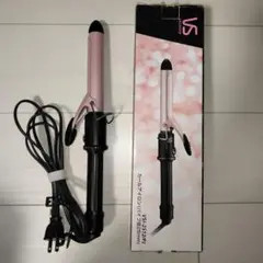 ☆VS SASSOON カールヘアアイロン25mm ピンク☆取扱説明書付き