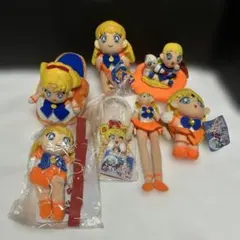 美少女戦士セーラームーン ぬいぐるみ人形スリッパ　まとめ売り　当時物
