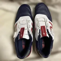 New Balance ゴルフシューズ ネイビー/ホワイト/レッド　27cm