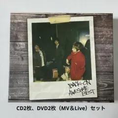 BACK-ON AWESOME BEST CD DVD
