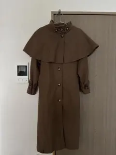 ROYAL PARTY 2wayケープ付ロングコート