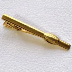 希少デザイン dunhill ダンヒル ネクタイピン タイピン ゴールド ロゴ
