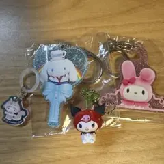 激レア ピューロランド限定 サンリオ アクリルキーホルダー 4個セット