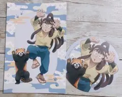 東武動物公園 忍たま乱太郎 尾浜勘右衛門 ポストカード コースター