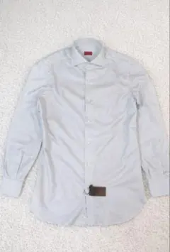 ISAIA イザイア サックスブルーシャツ 38 新品 春夏のサムネイル
