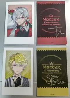 Noctyx 1st Anniversary チェキ風カード