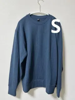 UNIQLO ソフトニットフリースクルーネックt長袖 トップス Sサイズ