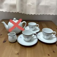 ぽんず様専用 アフタヌーンティー　atティーカップ＆ソーサー、ミルクピッチャー