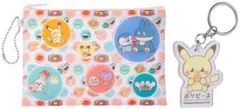 ポケピース　ダイナーポーチとピカチュウのアクリルキーホルダー