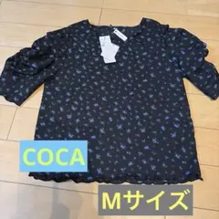 COCA 袖ギャザートップス