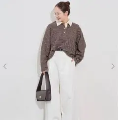 JOURNAL STANDARD　パイルボーダーポロシャツ