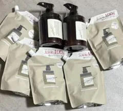 cocone クレイクリームシャンプー ポンプボトル2本・詰め替え5袋セット