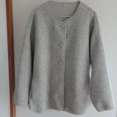 ユニクロ　ボアフリースリラックスカーディガン3XL