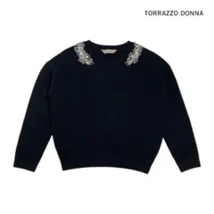 00T663☆ TORRAZZO DONNA ウール ット セーター 秋冬