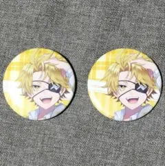 カラフルピーチ　缶バッジ　たっつん　２点セット