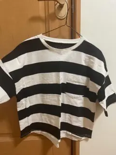 CUBE SUGAR ボーダー ポケットTシャツのサムネイル