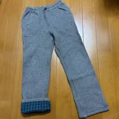 【美品】Familiar グレーパンツ　120 ファミリア チェック