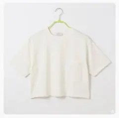 ページボーイ ポケット付きホワイトTシャツ