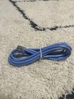 青色 LANケーブル RJ45コネクタ
