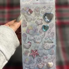 シナモロール　キラキララインストーンシール