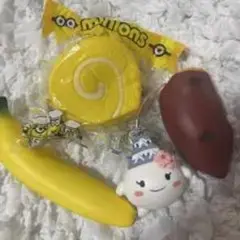 ミニオンズ ストラップ お菓子セット