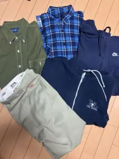 メンズ古着まとめ売り 5点 M〜L Ralph NIKE Dickies