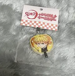 鬼滅の刃 うちわ風キーホルダー 我妻善逸