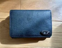 た*し様 DIESEL ブラック 三つ折り財布