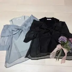 MISCH MASCH♡リボンブラウスキャミセット