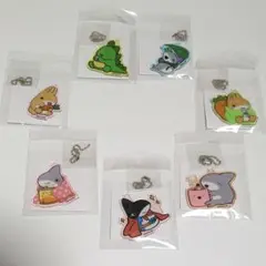 お出かけ子ザメキャラ福くじ　 アクリルチャーム7種