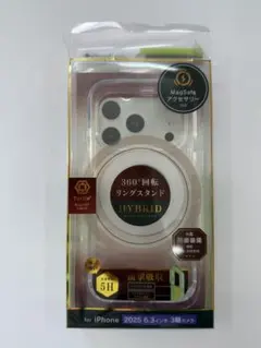 iPhone 17pro ケース MagSafe対応 リングスタンド付き