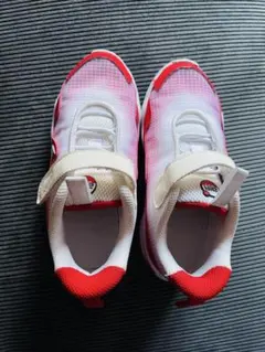 NIKE AIR MAX キッズ スニーカー 18cm ホワイト レッドのサムネイル