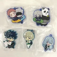 呪術廻戦 ばんちょうこう ラバーマスコット 五条悟 伏黒恵 狗巻棘 虎杖悠仁