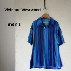 【MENS】カ6 Vivienne Westwood ポロシャツ ブルー系のサムネイル